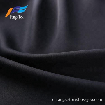 Islamisk muslimsk polyester, vanligt svart Nida Abaya-tyg